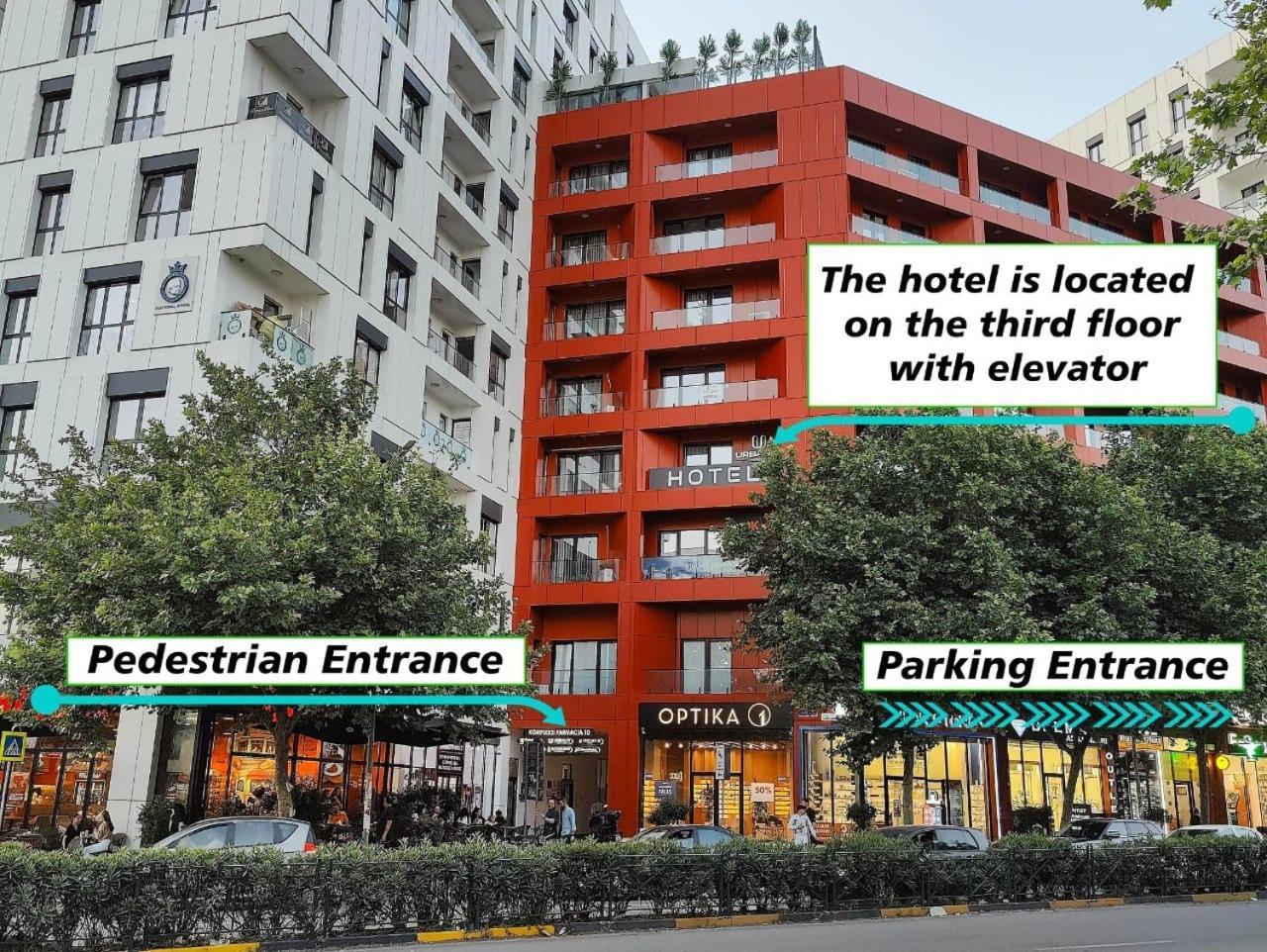 Urbanin Apartment & Hotel Tirana Exterior photo